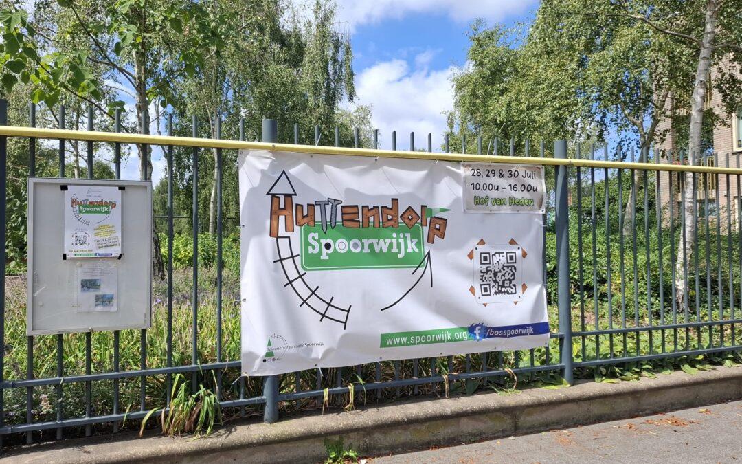 De voorbereidingen voor Huttendorp Spoorwijk zijn in volle gang!